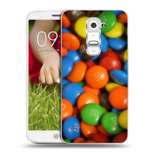 Дизайнерский пластиковый чехол для LG Optimus G2 mini Конфеты
