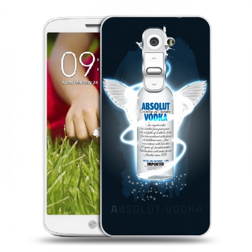 Дизайнерский пластиковый чехол для LG Optimus G2 mini Absolut