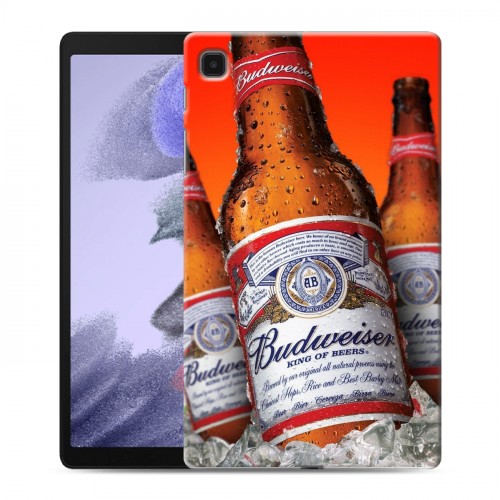 Дизайнерский силиконовый чехол для Samsung Galaxy Tab A7 lite Budweiser