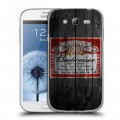 Дизайнерский пластиковый чехол для Samsung Galaxy Grand Budweiser