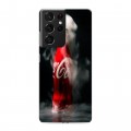 Дизайнерский пластиковый чехол для Samsung Galaxy S21 Ultra Coca-cola