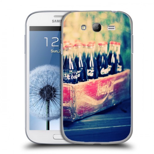 Дизайнерский пластиковый чехол для Samsung Galaxy Grand Coca-cola