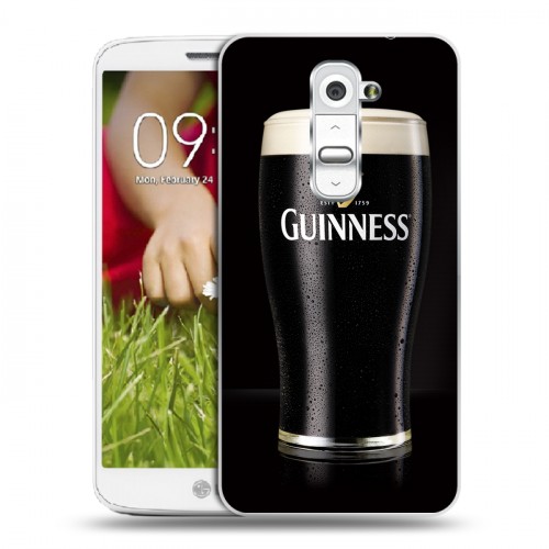 Дизайнерский пластиковый чехол для LG Optimus G2 mini Guinness