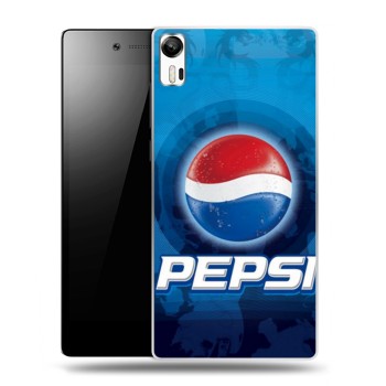 Дизайнерский силиконовый чехол для Lenovo Vibe Shot Pepsi (на заказ)