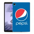 Дизайнерский силиконовый чехол для Samsung Galaxy Tab A7 lite Pepsi