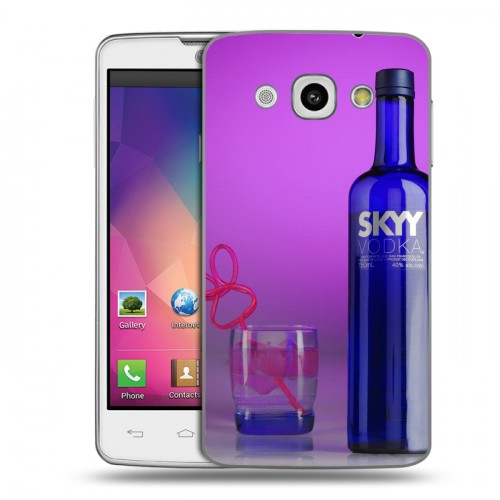 Дизайнерский пластиковый чехол для LG L60 Skyy Vodka
