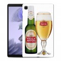 Дизайнерский силиконовый чехол для Samsung Galaxy Tab A7 lite Stella Artois