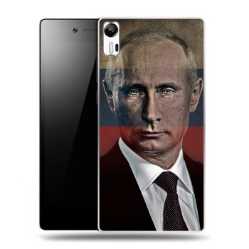 Дизайнерский силиконовый чехол для Lenovo Vibe Shot В.В.Путин (на заказ)