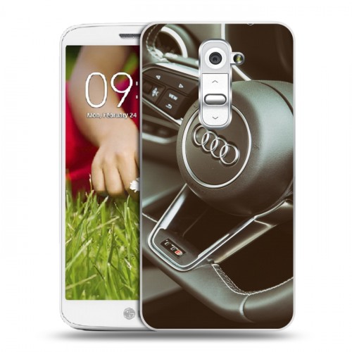 Дизайнерский пластиковый чехол для LG Optimus G2 mini Audi