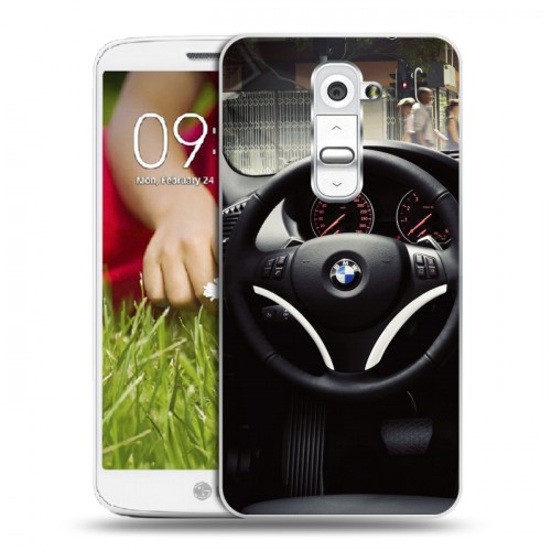 Дизайнерский пластиковый чехол для LG Optimus G2 mini BMW