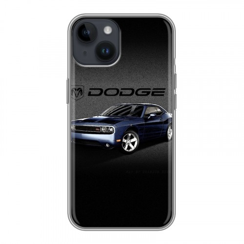 Дизайнерский пластиковый чехол для Iphone 14 Dodge