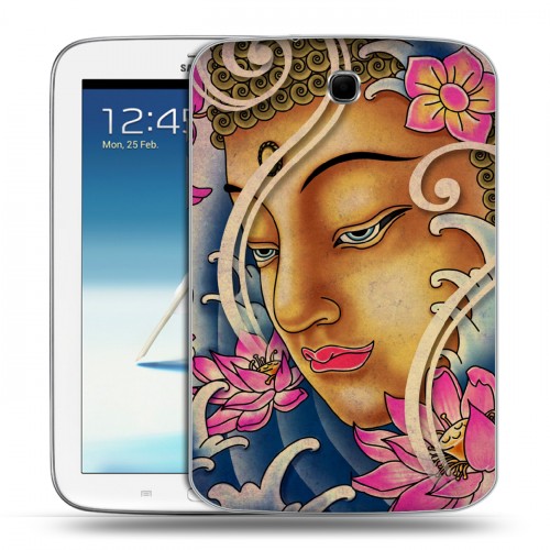 Дизайнерский силиконовый чехол для Samsung Galaxy Note 8.0 Священный Будда