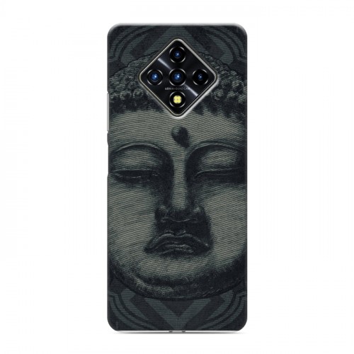 Дизайнерский силиконовый с усиленными углами чехол для Infinix Zero 8 Священный Будда