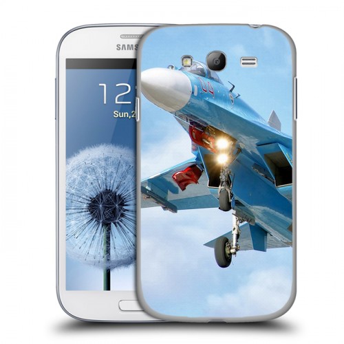 Дизайнерский пластиковый чехол для Samsung Galaxy Grand Самолеты