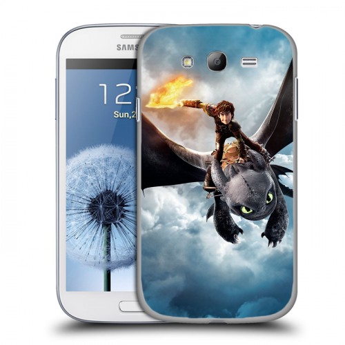 Дизайнерский пластиковый чехол для Samsung Galaxy Grand Как приручить дракона