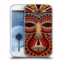 Дизайнерский пластиковый чехол для Samsung Galaxy Grand Маски индейцев