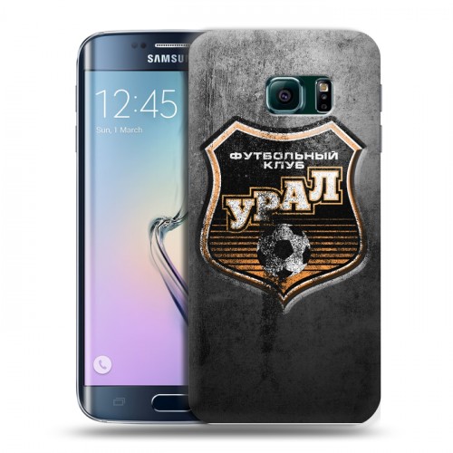Дизайнерский пластиковый чехол для Samsung Galaxy S6 Edge Урал