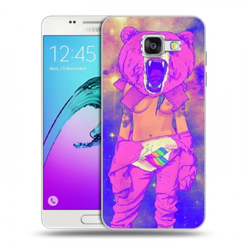 Дизайнерский силиконовый чехол для Samsung Galaxy A5 (2016) Креатив дизайн