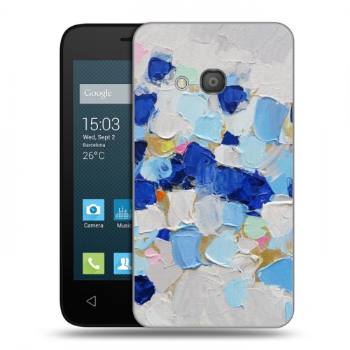 Дизайнерский силиконовый чехол для Alcatel One Touch Pixi 4 (4) Креатив дизайн
