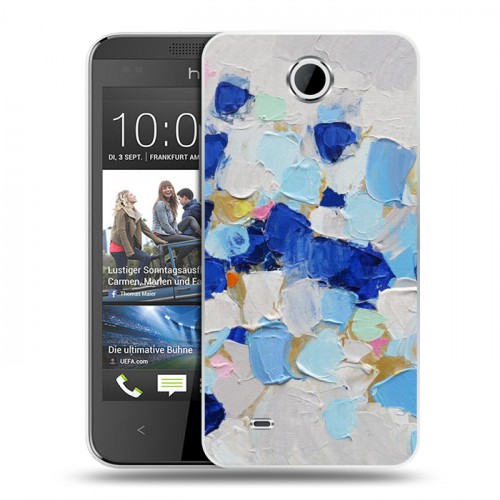 Дизайнерский пластиковый чехол для HTC Desire 300 Креатив дизайн