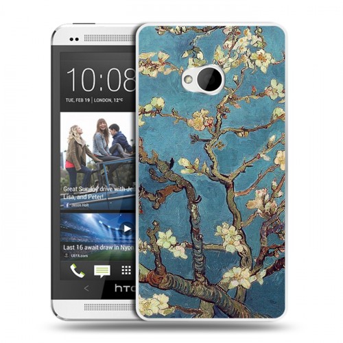 Дизайнерский пластиковый чехол для HTC One (M7) Dual SIM Креатив дизайн