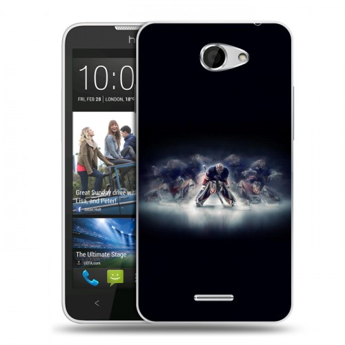 Дизайнерский пластиковый чехол для HTC Desire 516 Креатив дизайн