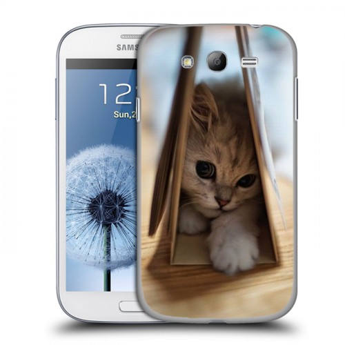 Дизайнерский пластиковый чехол для Samsung Galaxy Grand Котята