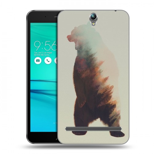 Дизайнерский пластиковый чехол для ASUS ZenFone Go ZB690KG Медведи