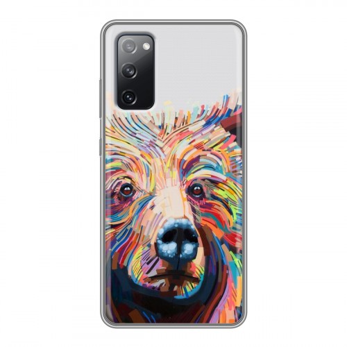 Дизайнерский силиконовый чехол для Samsung Galaxy S20 FE Медведи