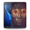 Дизайнерский силиконовый чехол для Samsung Galaxy Tab A 7 (2016) Арт черепа
