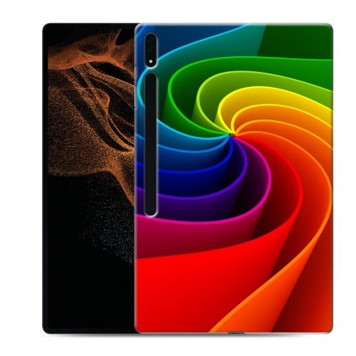 Дизайнерский силиконовый чехол для Samsung Galaxy Tab S8 Ultra На грани яркости