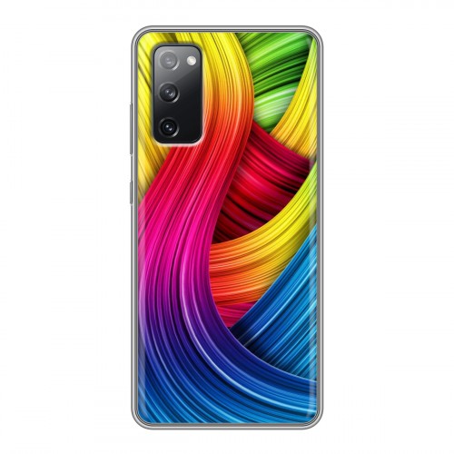 Дизайнерский силиконовый чехол для Samsung Galaxy S20 FE Геометрия радости