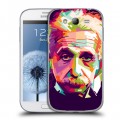 Дизайнерский пластиковый чехол для Samsung Galaxy Grand Альберт Эйнштейн
