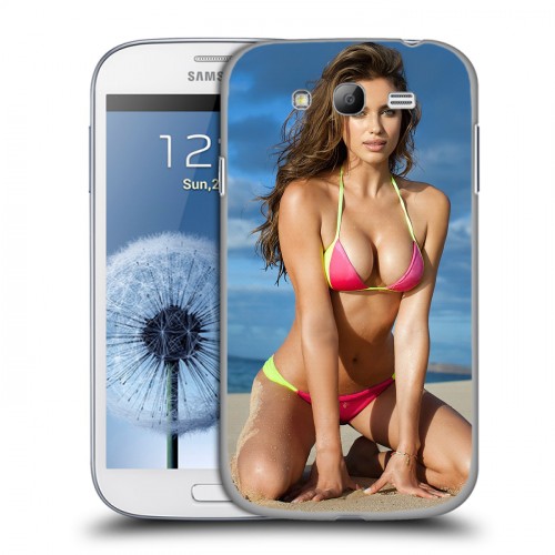 Дизайнерский пластиковый чехол для Samsung Galaxy Grand Ирина Шейк