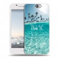 Дизайнерский пластиковый чехол для HTC One A9 Пляж
