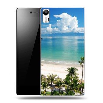 Дизайнерский силиконовый чехол для Lenovo Vibe Shot Пляж (на заказ)