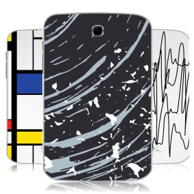 Дизайнерский силиконовый чехол для Samsung Galaxy Note 8.0 Абстракции