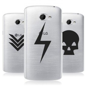 Дизайнерский силиконовый чехол для LG K5 Прозрачные армия