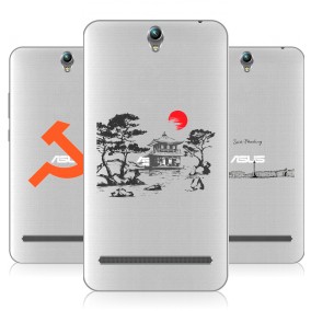 Дизайнерский силиконовый чехол для ASUS ZenFone Go ZB690KG Города