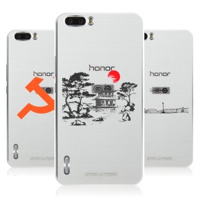 Дизайнерский пластиковый чехол для Huawei Honor 6 Plus Города