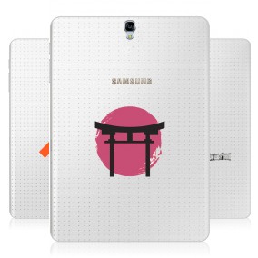 Дизайнерский силиконовый чехол для Samsung Galaxy Tab S3 Города