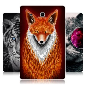 Дизайнерский силиконовый чехол для Samsung Galaxy Tab E 9.6 Животные