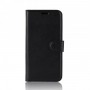 Чехол портмоне подставка на силиконовой основе с отсеком для карт на магнитной защелке для Iphone Xs Max, цвет Черный