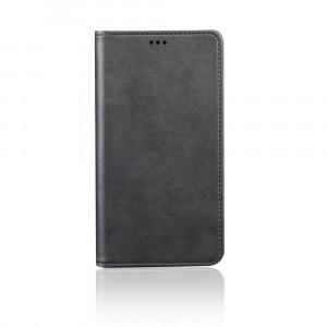 Чехол портмоне подставка на пластиковой основе с отсеком для карт на присосках для ASUS ZenFone Max M2 Черный