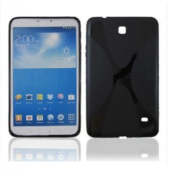 Силиконовый чехол X для Samsung Galaxy Tab 4 8.0 Черный