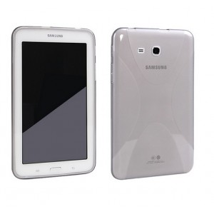 Силиконовый чехол X для Samsung Galaxy Tab 3 Lite 7.0 Серый