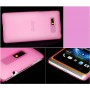 Пластиковый полупрозрачный чехол для HTC Desire 600, цвет Розовый