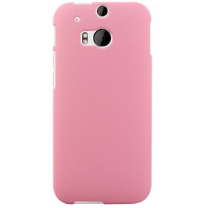 Пластиковый чехол для HTC One 2 Розовый