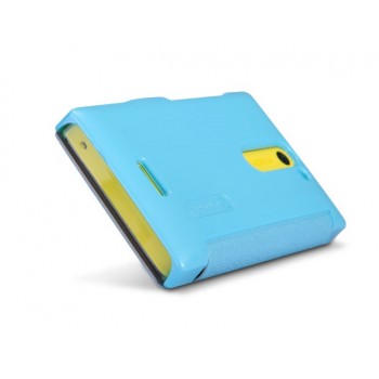 Чехол флип серия Colors для Nokia Asha 502 Голубой