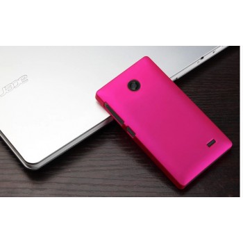 Пластиковый чехол для Nokia X Розовый